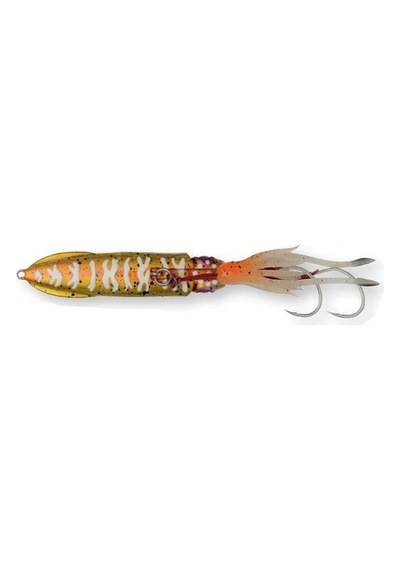 Savage Gear Swim Squid Inchiku 10,3cm 180gr Jig Yem Renk : Orange Gold Glow