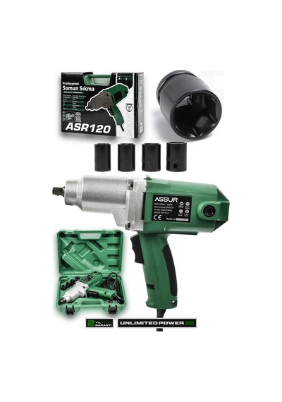 Assur Elektrikli 900W 300nm Somun Sıkma Sökme Makinesi - 2006