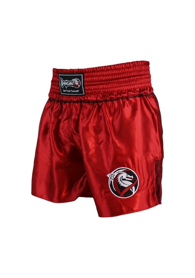 Dragondo Mt3033 Muaythai Şortu Kırmızı Kick Boks Şortu Kırmızı