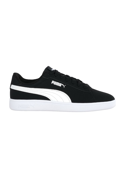 Puma Smash 3.0 Buck Erkek Siyah Spor Ayakkabı 392336-01 Siyah