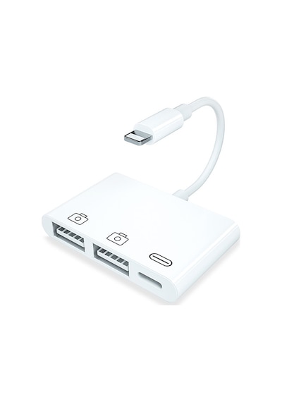 Ally 3In1 Apple iPhone  Uyumlu iPad Lightning To Usb Kamera Okuyucu