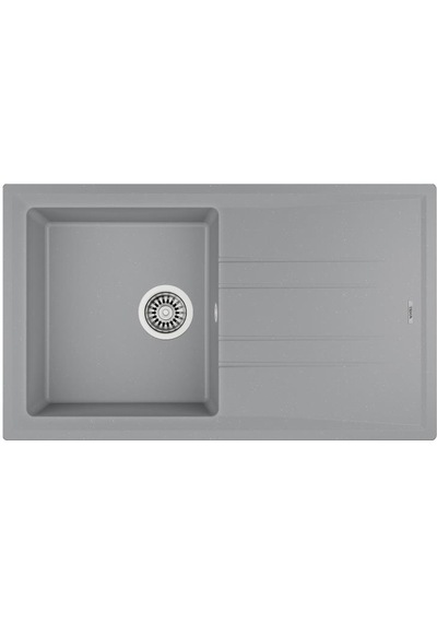 Teka Stone 50 B-tg Metalik Gri Granit Eviye Gri