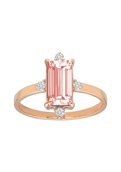 Sirius Pırlanta Ve Baget Pembe Turmalin Taşlı Yüzük 0831R0010