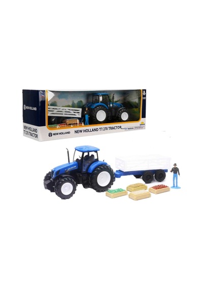 New Holland 1/32 Çiftlik Aracı Ve Traktör T7.270 Mavi