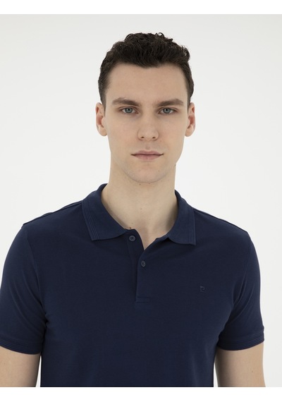 Pierre Cardin Erkek Lacivert Tişört Basic 50291625-vr033 Lacivert
