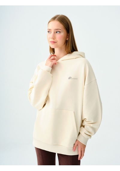 LOFT Oversize Kadın Sweatshirt Ekru