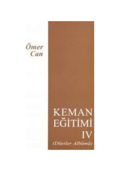 Evrensel Yayınları Ömer Can 4 Keman Metodu