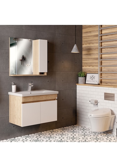Belinza Etna 65 Cm Banyo Dolabı Çok Renkli