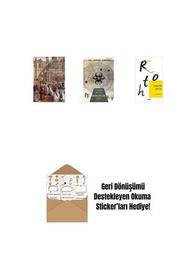 1002. Gece Öyküsü + Örümcek Ağı + Savoy Oteli + Okuma Sticker'ları