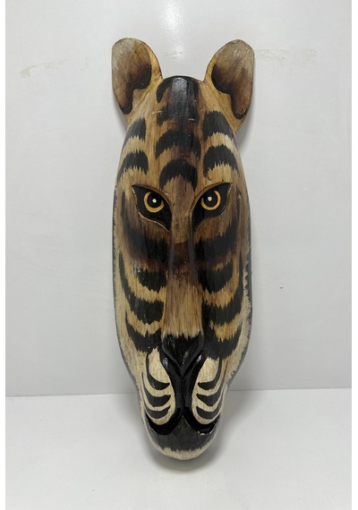 Ahşap Kaplan Maske 50 Cm
