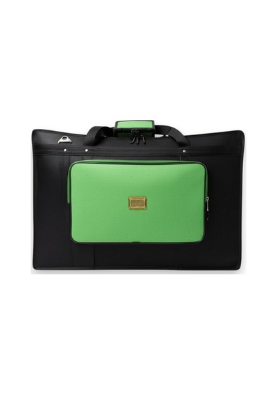 Xdj Rx3 Setup Için Uyumlu Çanta Soft Case Kılıf. Siyah Yeşil.