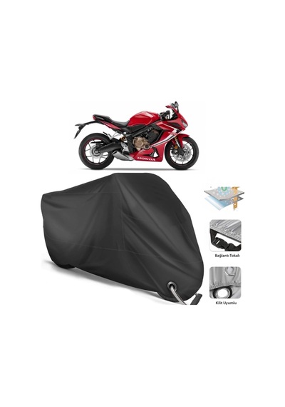 Honda Cbr 650 R Motosiklet Branda (Bağlantı, Kilit Uyumlu)-Siyah (457268090)