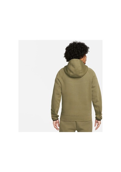 Nike Tech Fleece Full-zip Hoodie Erkek Sweatshirt Yeşil