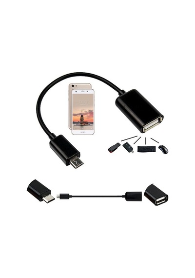 Micro USB To Otg Kablo Sony Samsung Uyumlu Lg Çevirici Adaptör An-7034