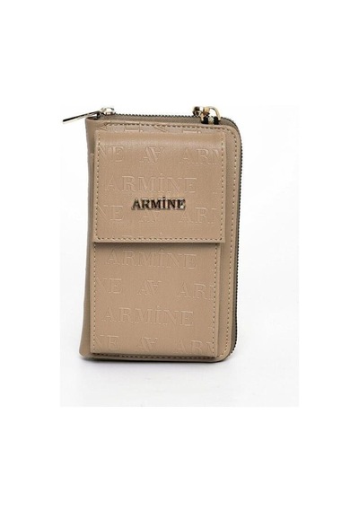Armine 265 Vizyon Lazer Kadın Cüzdan Bej