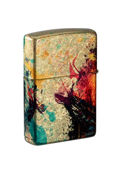 Zippo 48458 Colorful Tiger Design Çakmak