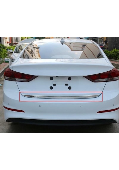 Hyundai Elantra Krom Bagaj Çıtası 2016 - 2018 Bagaj Çıtası