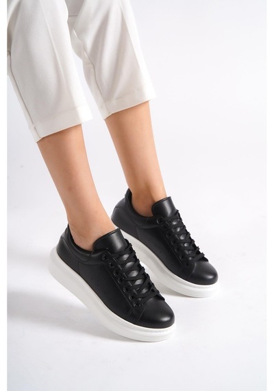 Mubiano Mbmkq200-ss Kadın Kalın Taban Siyah/siyah Sneaker & Spor Ayakkabı Siyah/siyah