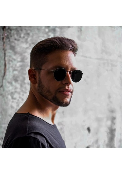 Rayban Rb3447 029 50 Round Metal Unisex Güneş Gözlüğü Nude