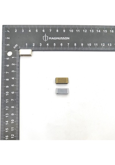 5x15 Deri Bileklik Ara Aparatı 100 Gram 5 X 15 Mm / Gümüş Rengi