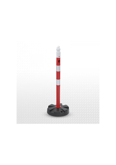 Ø63 cm UYARI DİKMESİ DUBA (Çift reflektifli)