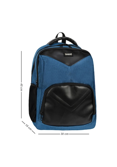 Galb Leather Gunluk Ve Okul Kullanimi Laptop Bolmeli Sirt Cantasi Lacivert