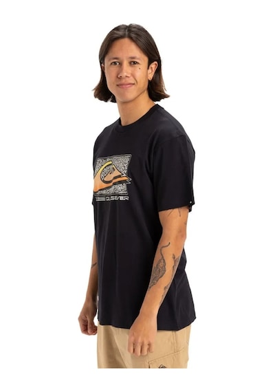Quiksilver Retro Fade Ss Erkek Siyah Tişört Eqyzt08058 Siyah