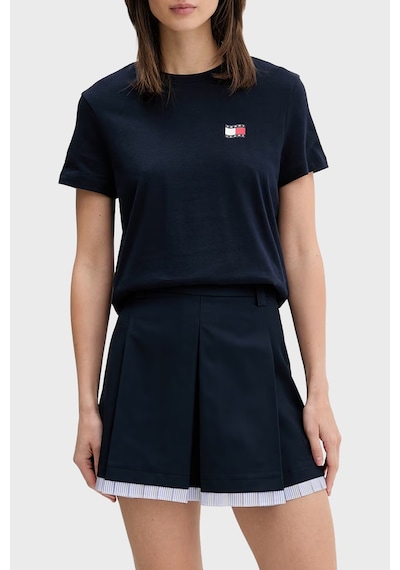 Tommy Jeans Pamuklu Logo Baskılı Regular Fit Bisiklet Yaka T Shirt Bayan T Shirt Dw0dw22274 C1g Lacivert Tommy Jeans Pamuklu Logo Baskılı Regular Fit Bisiklet Yaka T Shirt Bayan T Shirt Dw0dw22274 C1g Lacivert