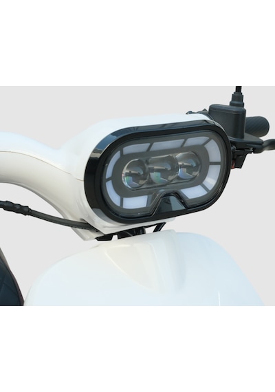 Arora Vızzy 249 Elektrikli Motosiklet 60v20ah Nfc Kartlı Motosiklet Beyaz