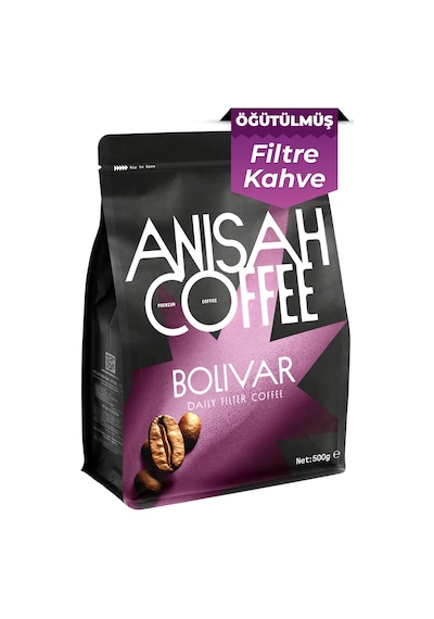 Anisah Bolivar Öğütülmüş Filtre Kahve 500 G