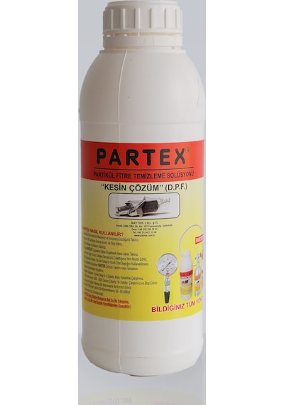 Partex Dpf dizel Partikül Filtre ve Katalizör Temizlik Sıvısı