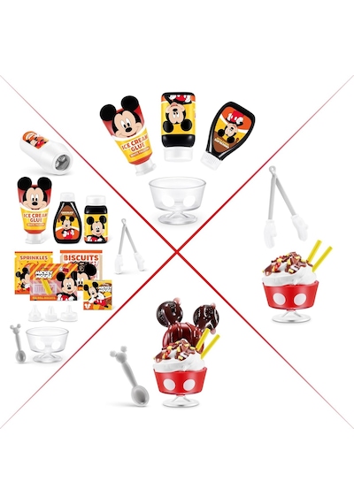 Mini Brands Create Snacks Sürpriz Disney Temalı Koleksiyonluk Mini Atıştırmalıklar Yapma Seti 1 Adet