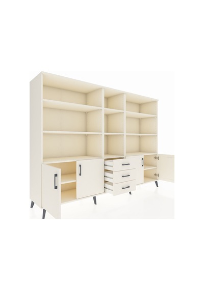 Hyperion Dolap 11 Raflı 3 Çekmeceli 4 Kapaklı 220x44x163 Aytaşı-a Aytaşı-aytaşı Hyperion Dolap 11 Raflı 3 Çekmeceli 4 Kapaklı 220x44x163 Aytaşı-a Aytaşı-aytaşı