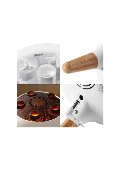 Bluetooth Hoparlörlü Ultrasonik Nemlendirici & Gece Lambası Led Işık, Ev & Ofis Kullanımı Beyaz Bluetooth Hoparlörlü Ultrasonik Nemlendirici & Gece Lambası Led Işık, Ev & Ofis Kullanımı Beyaz