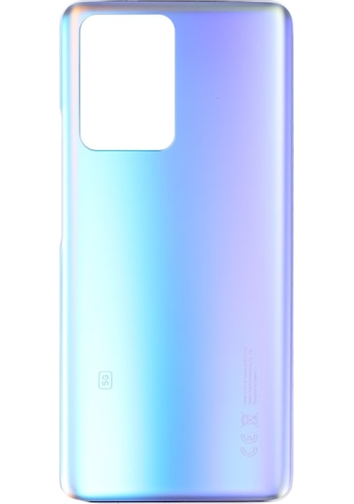 Xiaomi 11t Pro Uyumlu Arka Pil Batarya Kapağı Cam 2107113sg 2107113sı 2107113sr - Mavi