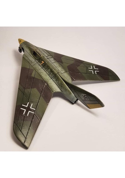 Messerschmitt P1111 Pm Model Avcı Uçağı Demonte Plastik Maketi