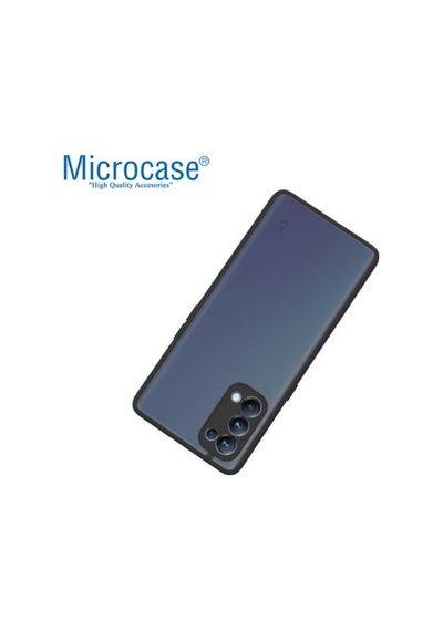 Microcase Oppo Reno 5 (5G) London Serisi Kilif - Buzlu Siyah 531902113
