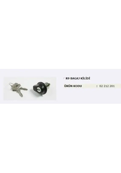 Mıta 02212201 Bagaj Kapak Kilidi 7700666804 7701349484 7701349638