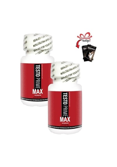Testo Prime Max Erkeklere Çok Özel Her An Maksimum Limit 30lu X 2 Adet