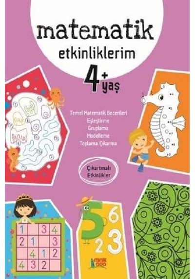 Matematik Etkinliklerim 4+Yaş- Minik Ada