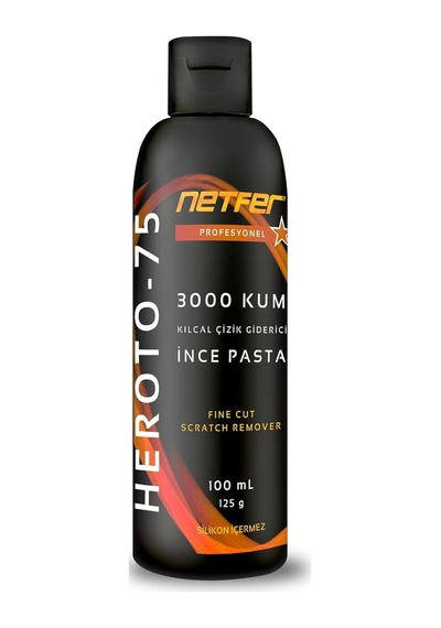 Ayrex Netfer 3'lü İnce Kalın Pasta Cila Set - 3x100 Ml