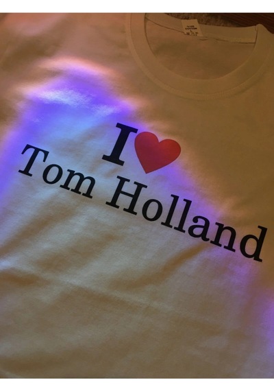 Marvel Spiderman Tom Holland Tshirt Beyaz