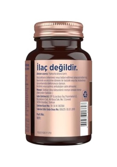 Dynavit Eggshell Membrane 30 Tablet-yumurta Kabuğu Zarı,msm,vitamin C,akgünlük Ve Zerdeçal Ekstresi,manganez