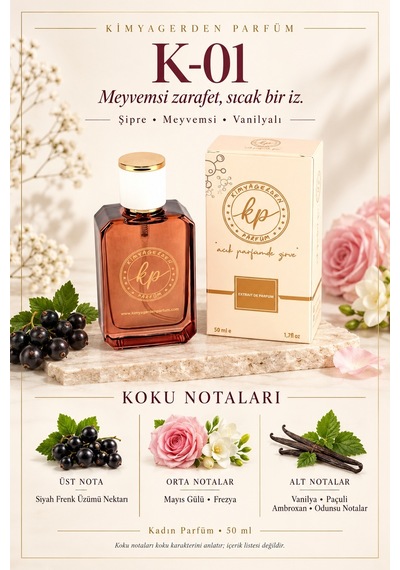 KP K-01 Kadın Parfüm EDP 50 ML