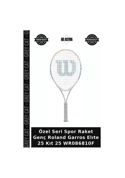 Özel Seri Spor Raket Genç Roland Garros Elıte 25 Kıt 25 Wr086810f