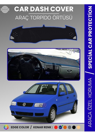 Volkswagen Polo 1994-2001 Torpido Örtüsü Panel Halısı Torpido Koruma Tam Uyum Uv Koruma - 575 Stiloto