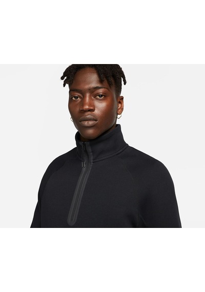 Nike Nıke Tech Fleece Erkek Sweatshırt Fb7998-010 Siyah