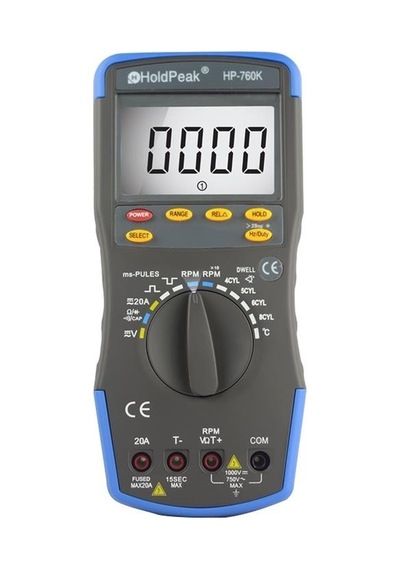 Holdpeak 760k Dijital Motor Analizörü