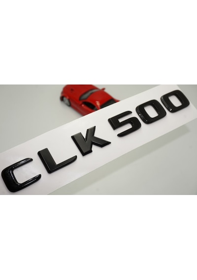 CLK 500 Bagaj Parlak Siyah ABS 3M 3D Yazı Logo