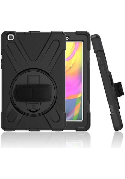 Galaxy Uyumlu Tab A 8.0 (2019) T290 Zore Defender Standlı Koruyucu Kılıf